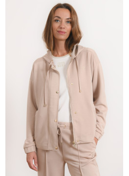 VESTE CAPUCHE - RICO - BEIGE - Antonelle