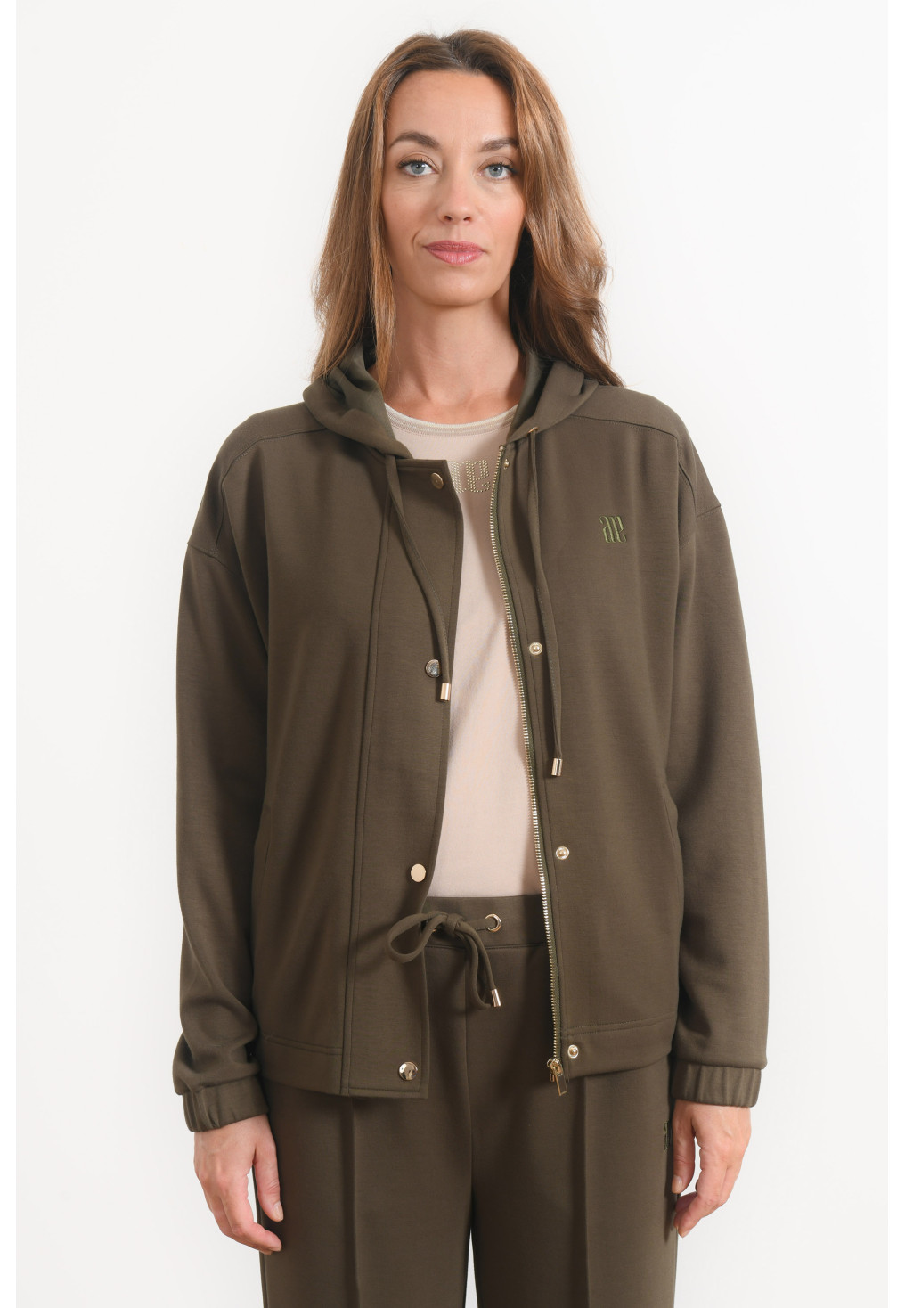 VESTE CAPUCHE - RICO - KAKI - Antonelle