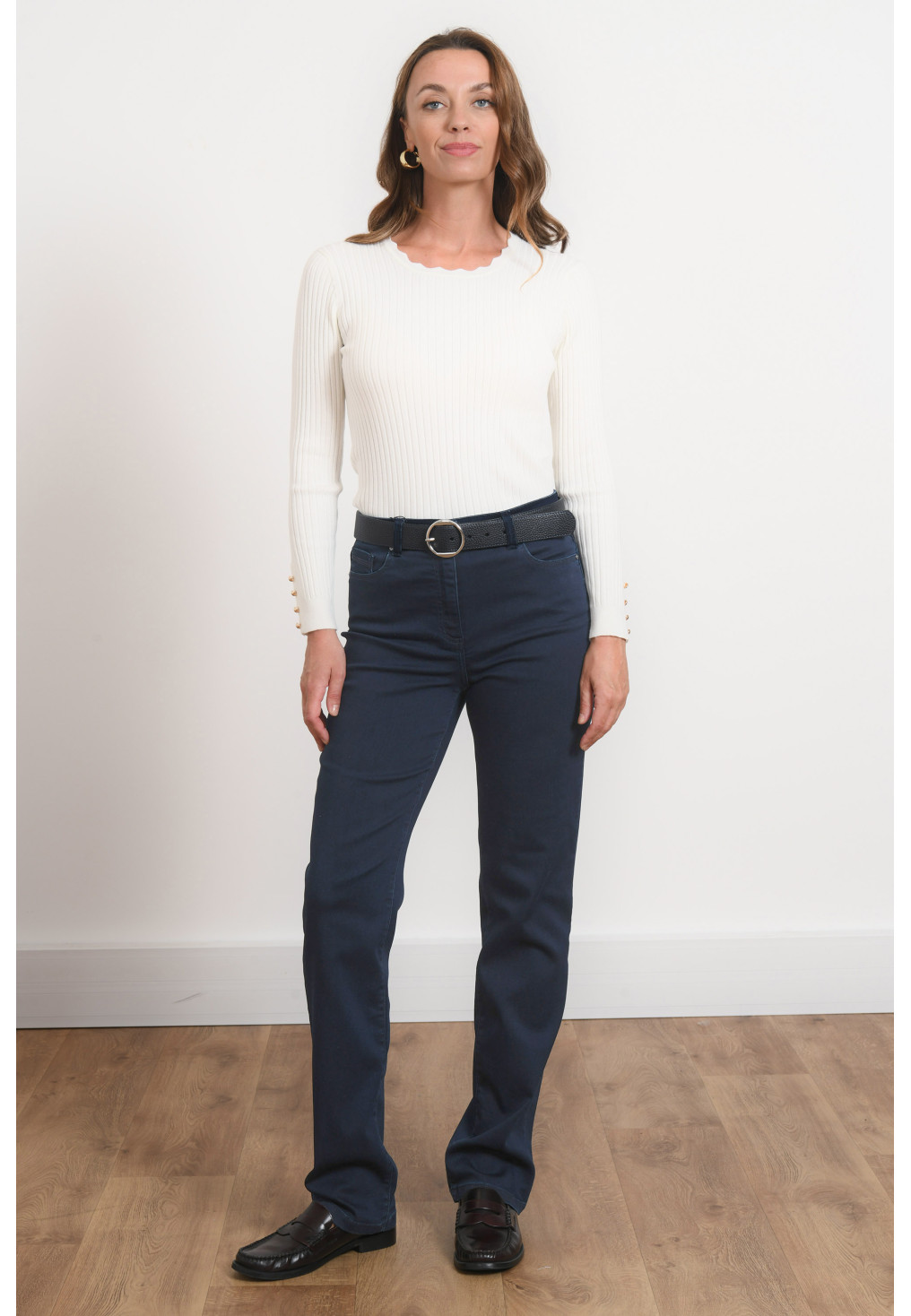 PANTALON DROIT - ROLA - DENIM - Antonelle