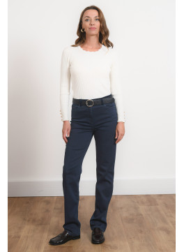 PANTALON DROIT - ROLA - DENIM - Antonelle