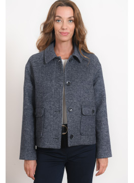 VESTE COURTE - RATEKA - BLEU - Antonelle