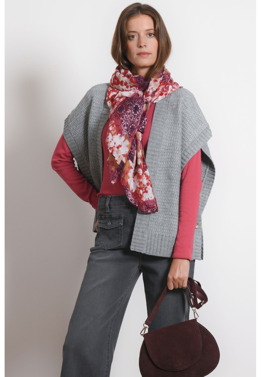 PULL CAPE - RECAPY - NUAGE CHINE - Antonelle