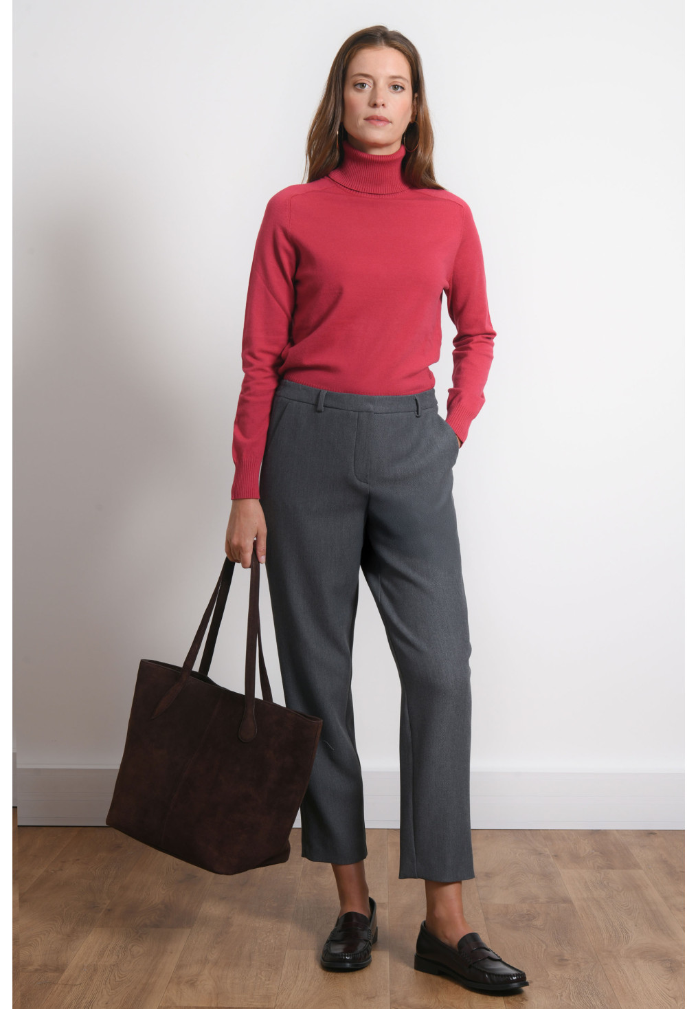 PANTALON 7/8 - ROSARIO - ACIER - Antonelle