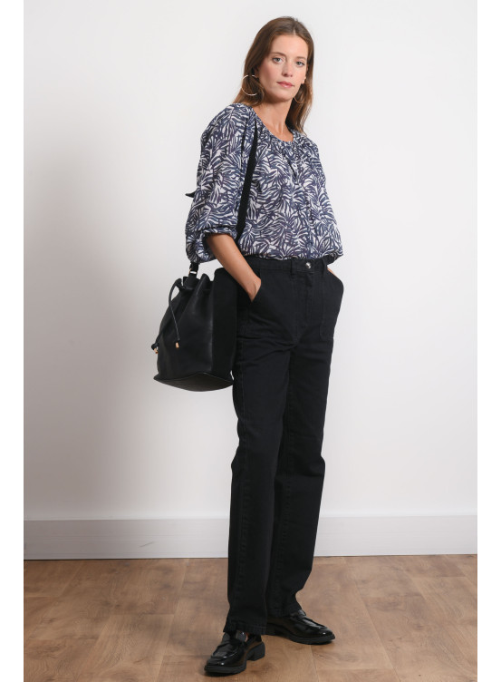 CHEMISE - MERIEL - NAVY - Antonelle