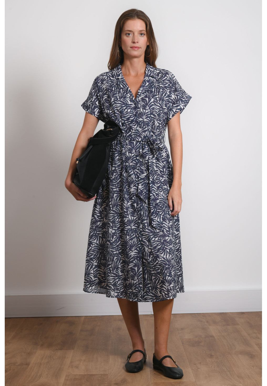 ROBE - MERIEL - NAVY - Antonelle