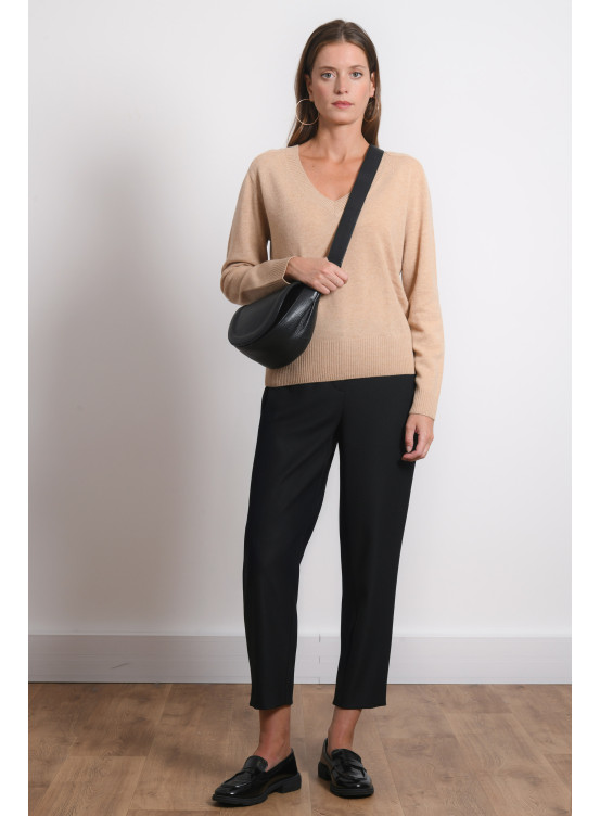 PANTALON 7/8 - ROSARIO - NOIR - Antonelle