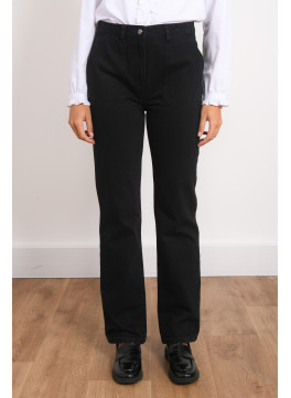 PANTALON LONG DROIT - RAN - NOIR - Antonelle