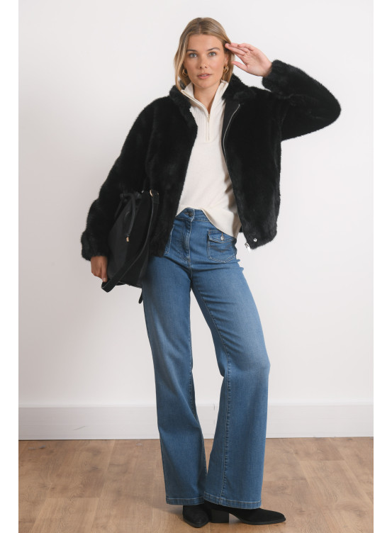 BLOUSON - REGINA - NOIR - Antonelle