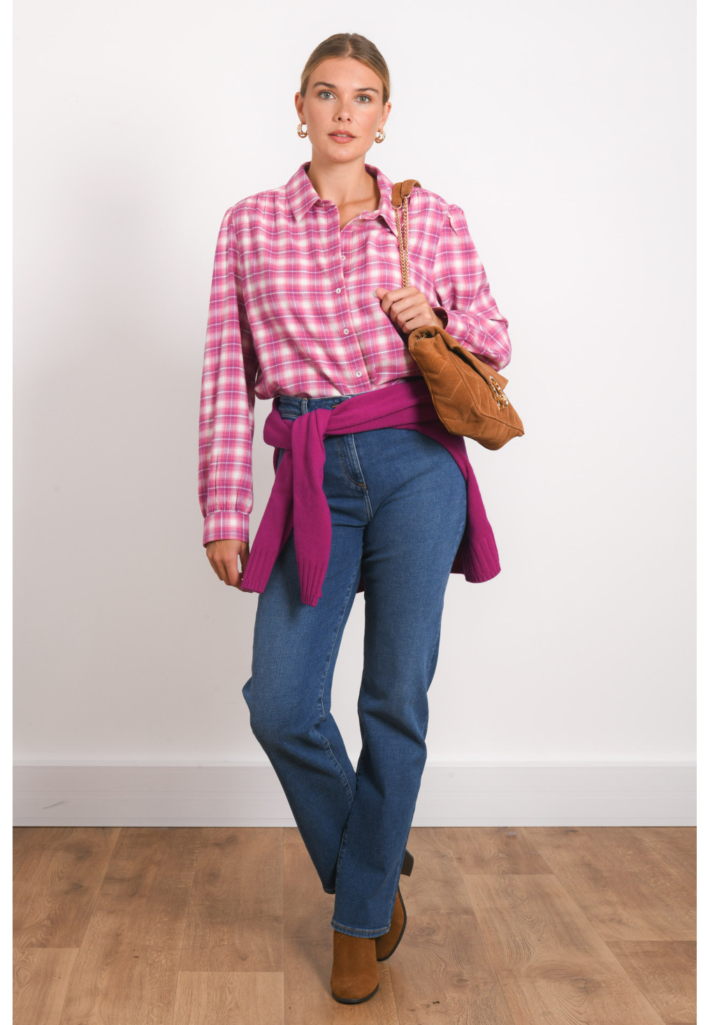 CHEMISE - RIRI - CYCLAMEN/MAUVE - Antonelle