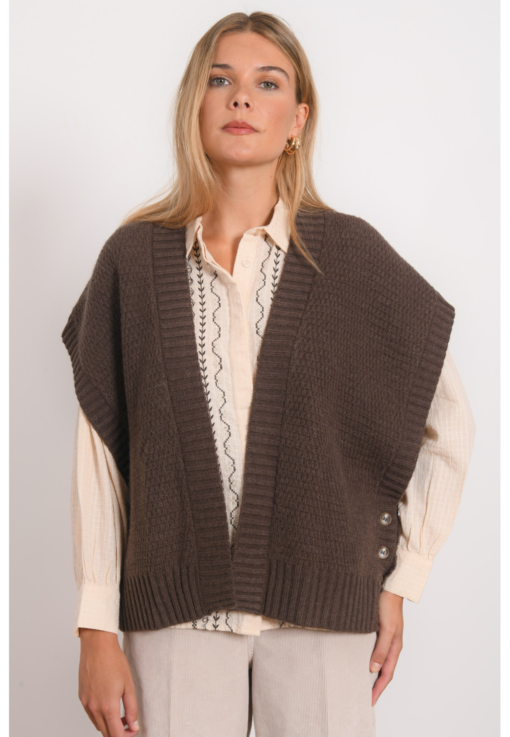 PULL CAPE - RECAPY - CHOCO - Antonelle
