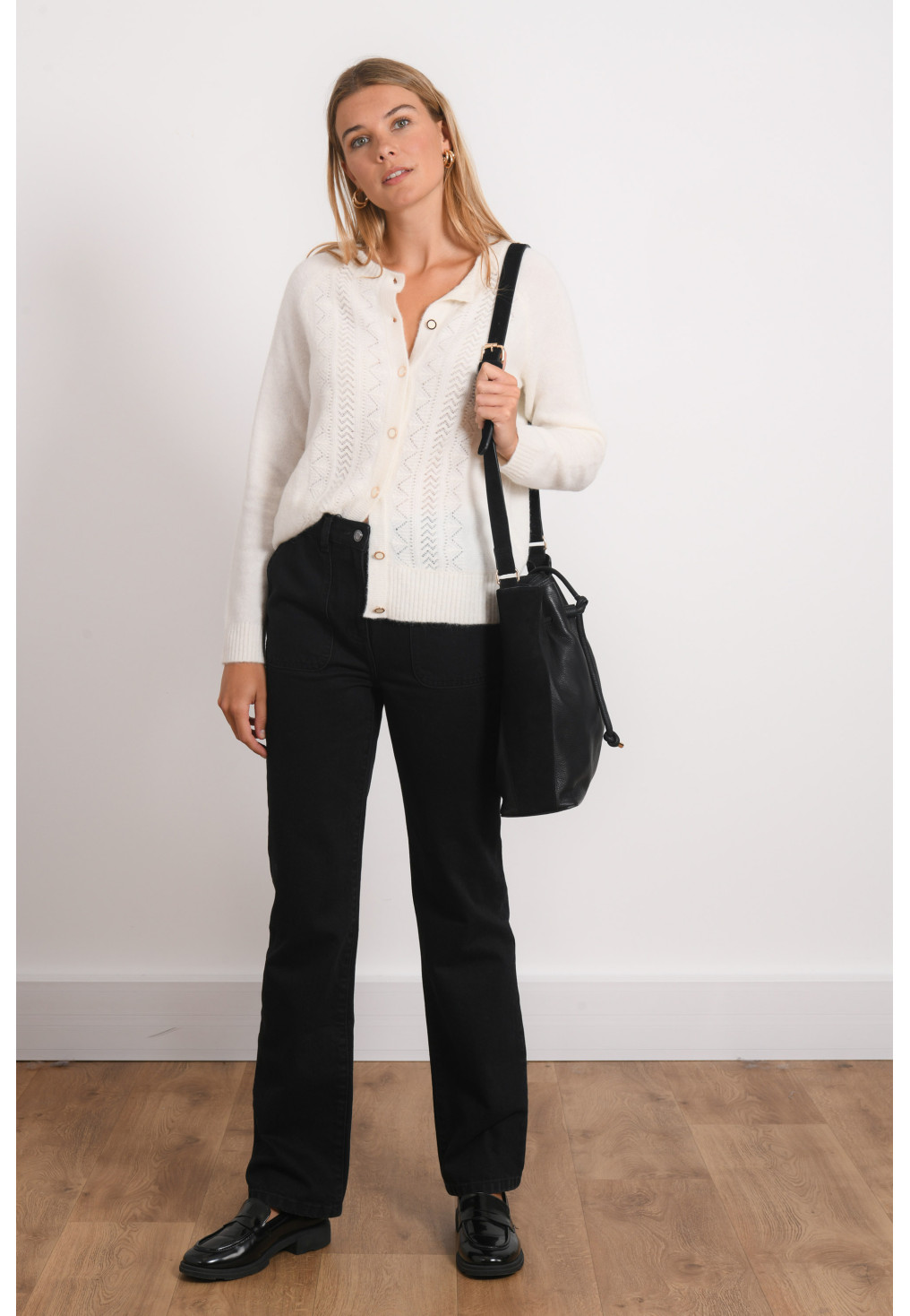 CARDIGAN - ROMANTIC - ECRU - Antonelle