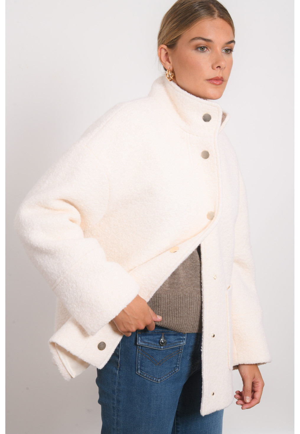 MANTEAU - REIJI - ECRU - Antonelle