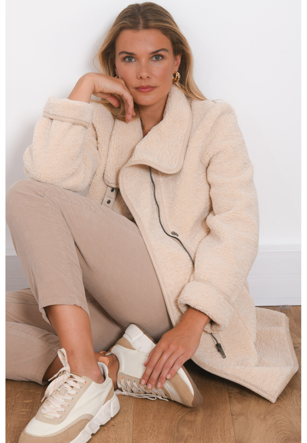 MANTEAU - ROMAIN - ECRU - Antonelle