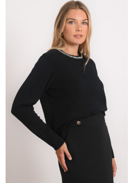 PULL - ROSALIA - NOIR - Antonelle