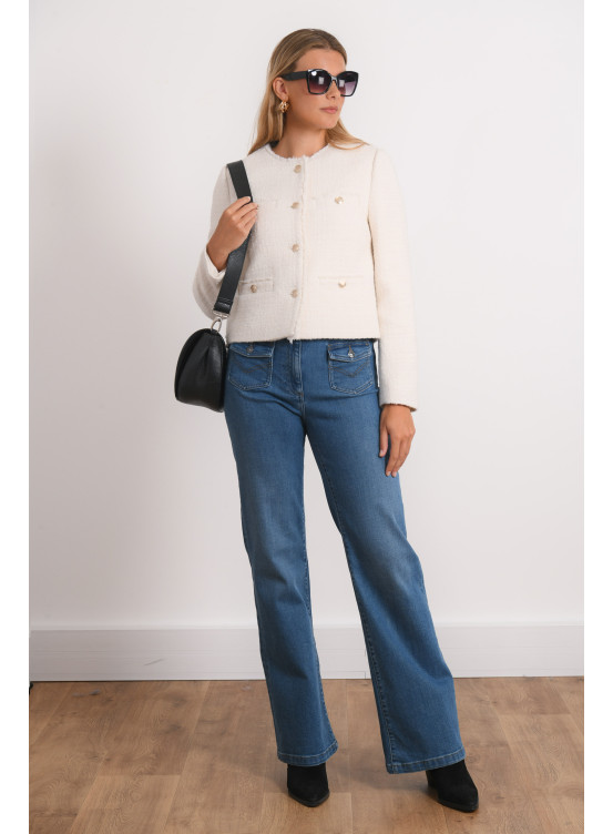 VESTE - RACHEL - ECRU - Antonelle