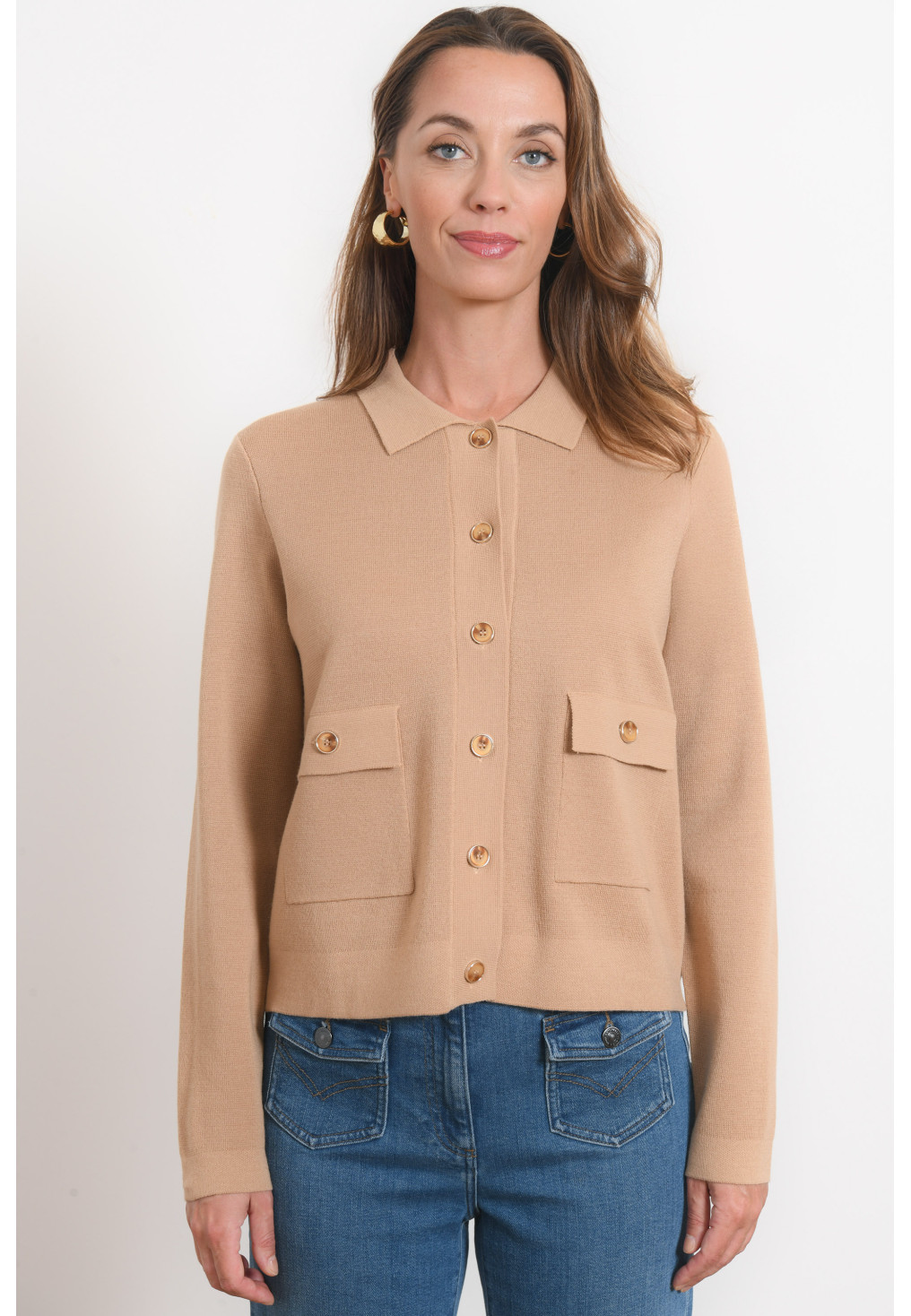 GILET - ROXON - CAMEL - Antonelle