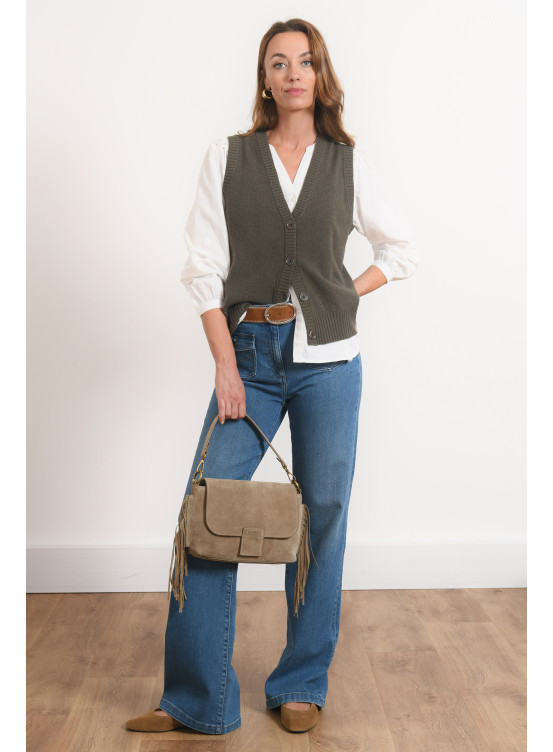 GILET - RIMINI - KAKI - Antonelle