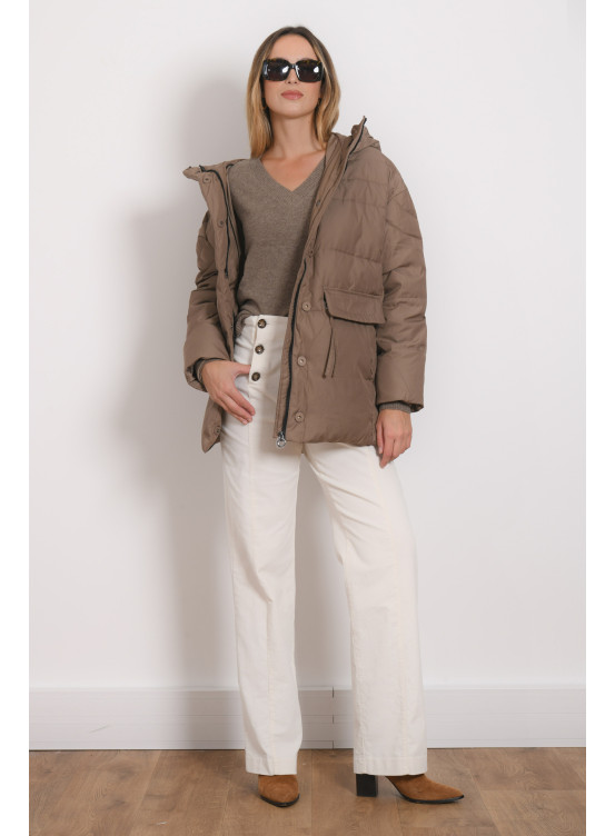 DOUDOUNE - ROYAN - TAUPE - Antonelle