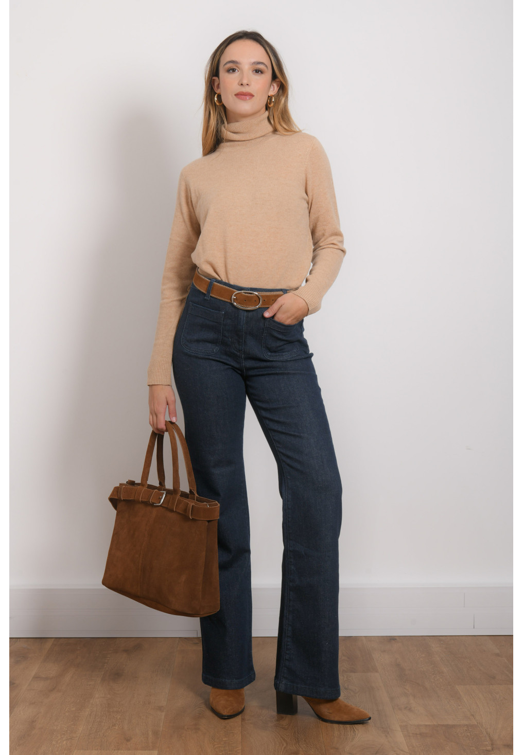 JEANS BOOTCUT - RADEAU - INDIGO - Antonelle