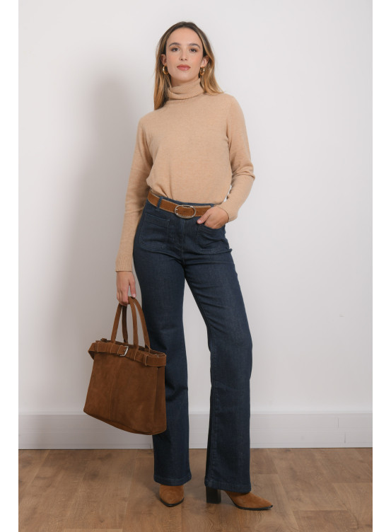 JEANS BOOTCUT - RADEAU - INDIGO - Antonelle