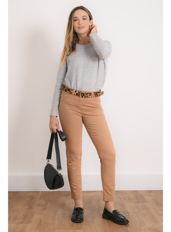 PANTALON 7/8 - REISA - CAMEL - Antonelle