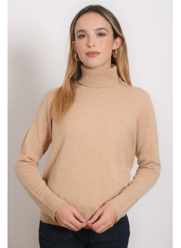 PULL COL ROULE - RAINCY - NATUREL - Antonelle