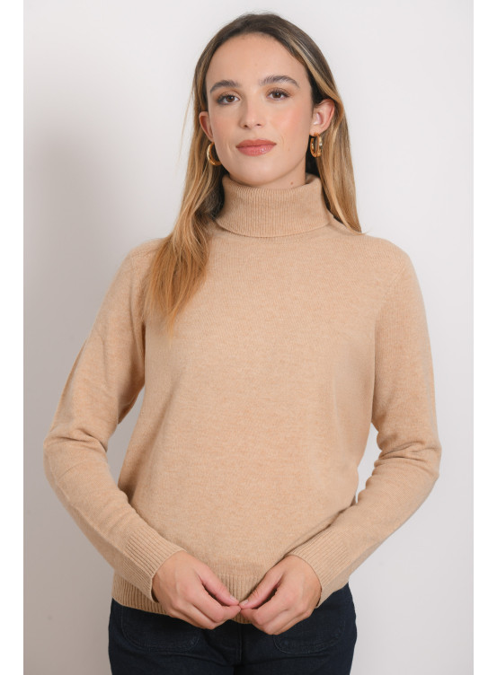 PULL COL ROULE - RAINCY - NATUREL - Antonelle
