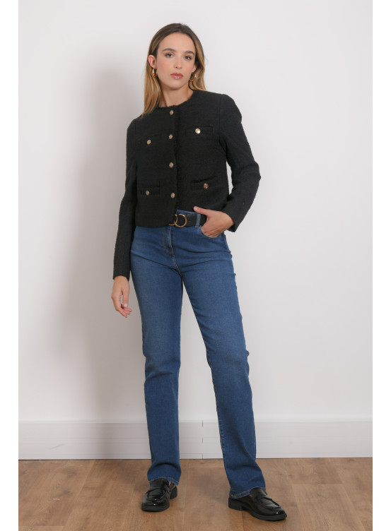 VESTE - RACHEL - NOIR - Antonelle