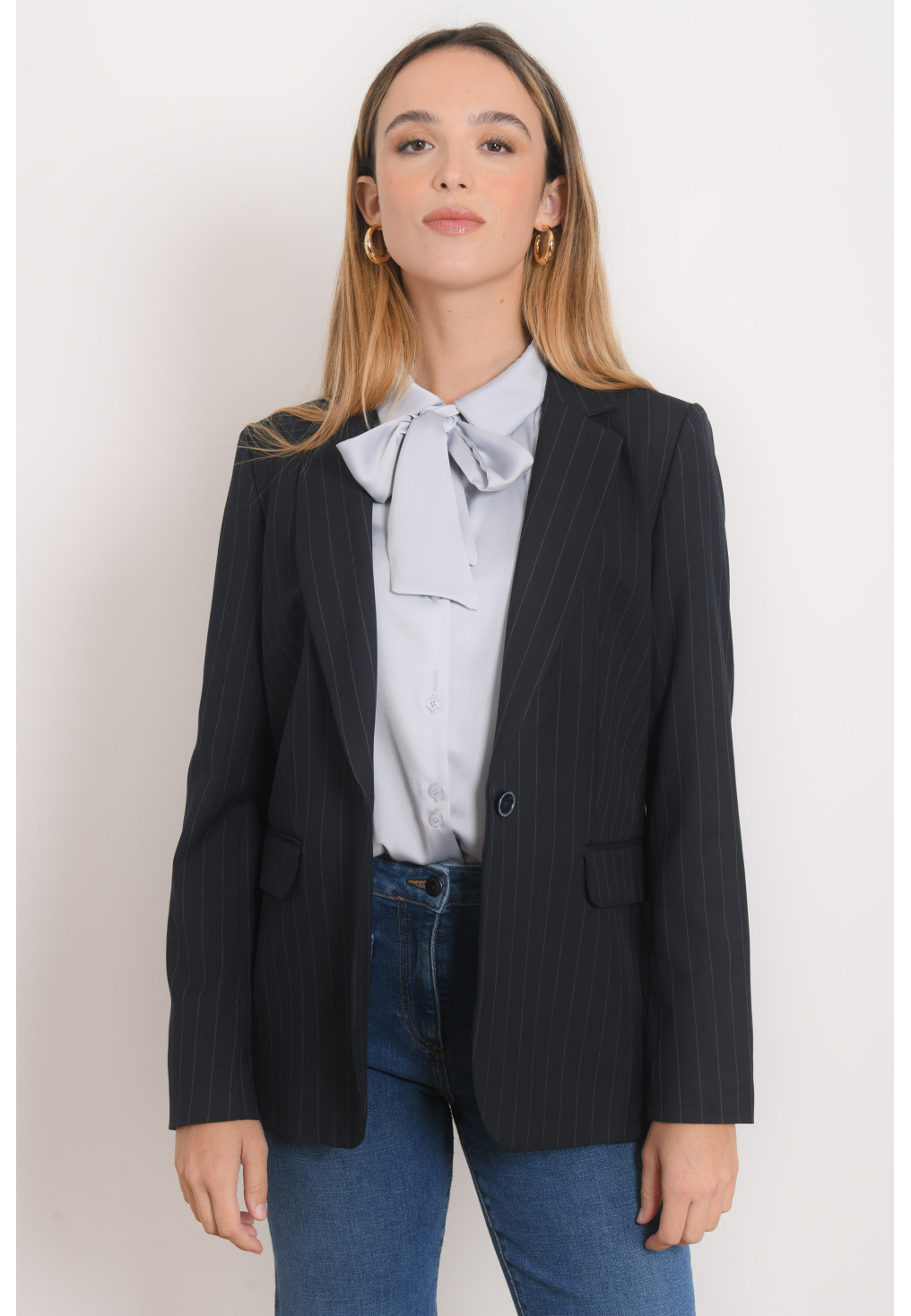 VESTE RAYURE TENNIS - RENNY - MARINE - Antonelle