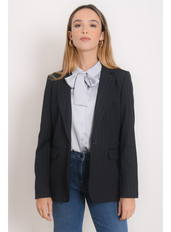 VESTE RAYURE TENNIS - RENNY - MARINE - Antonelle