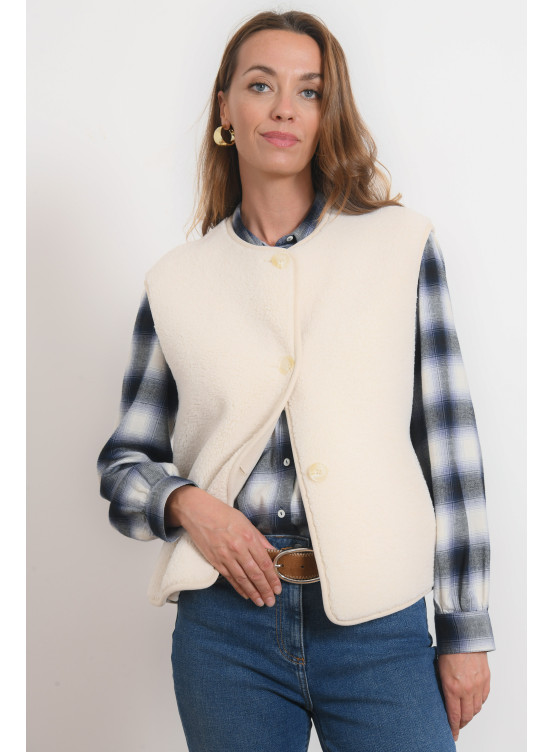 VESTE - RINA - ECRU - Antonelle