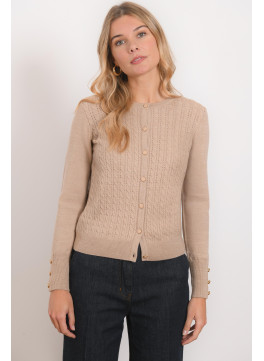 CARDIGAN - ROAN - CHINE/LUREX - Antonelle