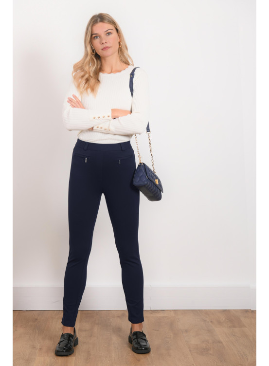 PANTALON - ROCAIL - MARINE - Antonelle