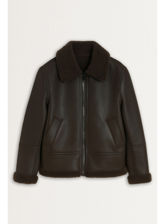 BLOUSON - RAPOLLO - CHOCO/CHOCO - Antonelle