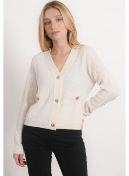 GILET - RONY - ECRU - Antonelle