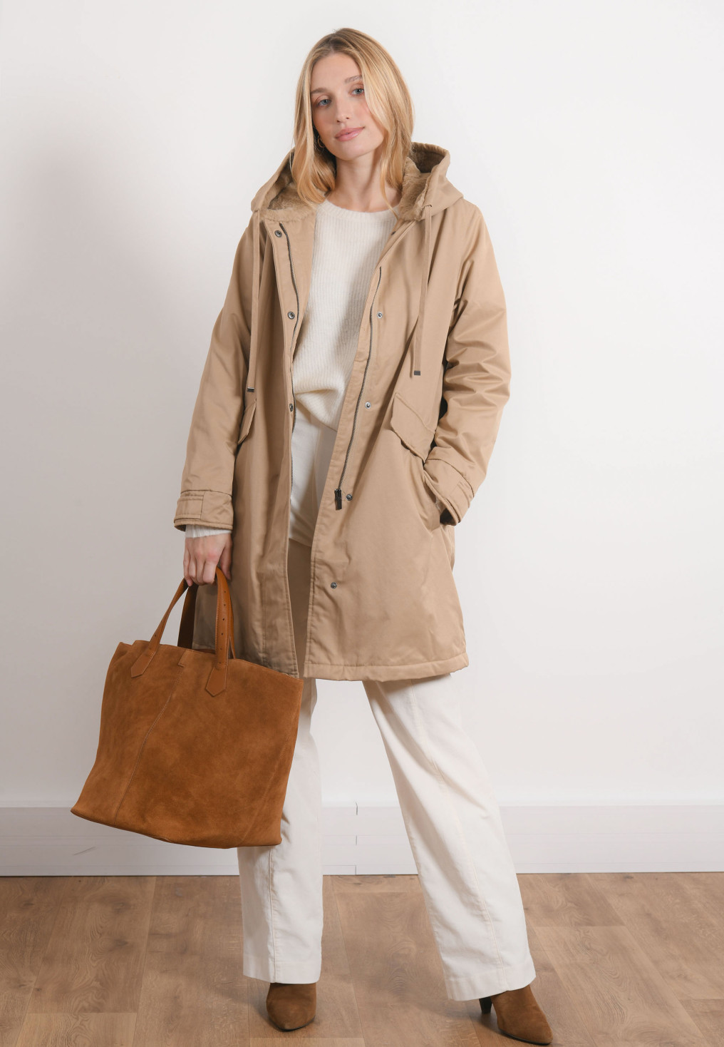 PARKA - RAINA - CAMEL - Antonelle