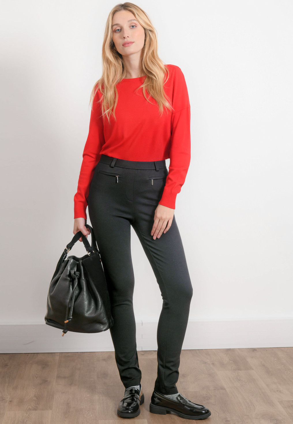 PANTALON - ROCAIL - NOIR - Antonelle