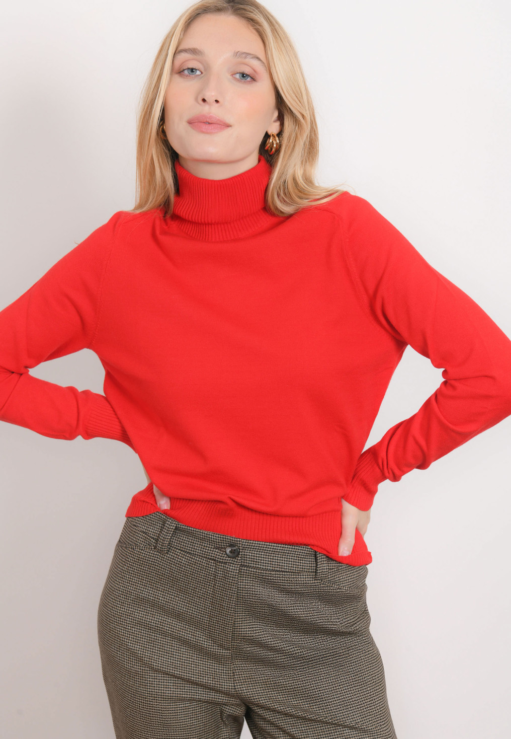 PULL COL ROULE - REINE - FUEGO - Antonelle