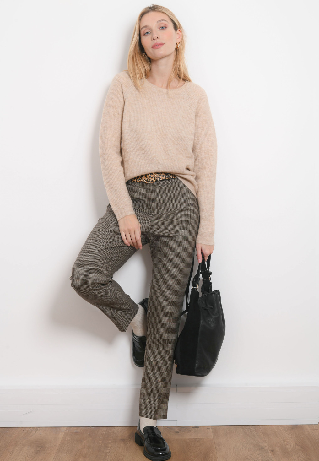 PULL - REINETTE - BEIGE CHINE - Antonelle