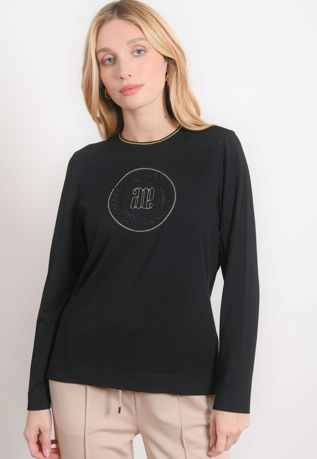 T-SHIRT - RESPORT - NOIR - Antonelle