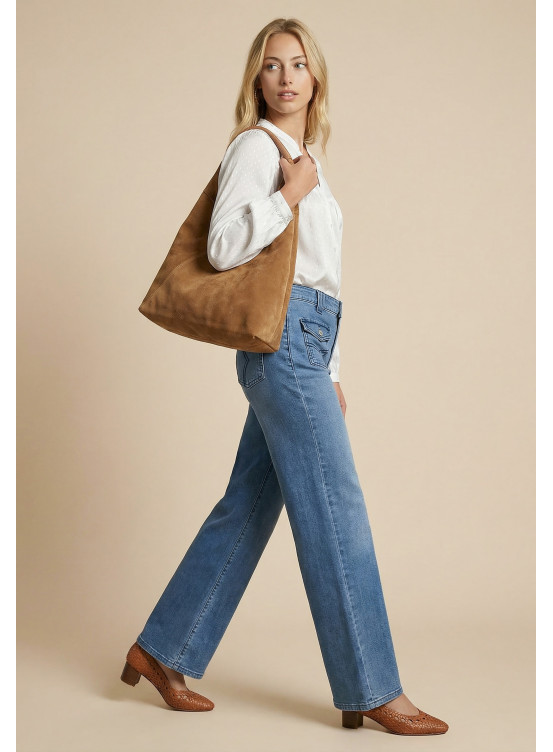 JEANS LARGE - STELLA - BLEACH - Antonelle