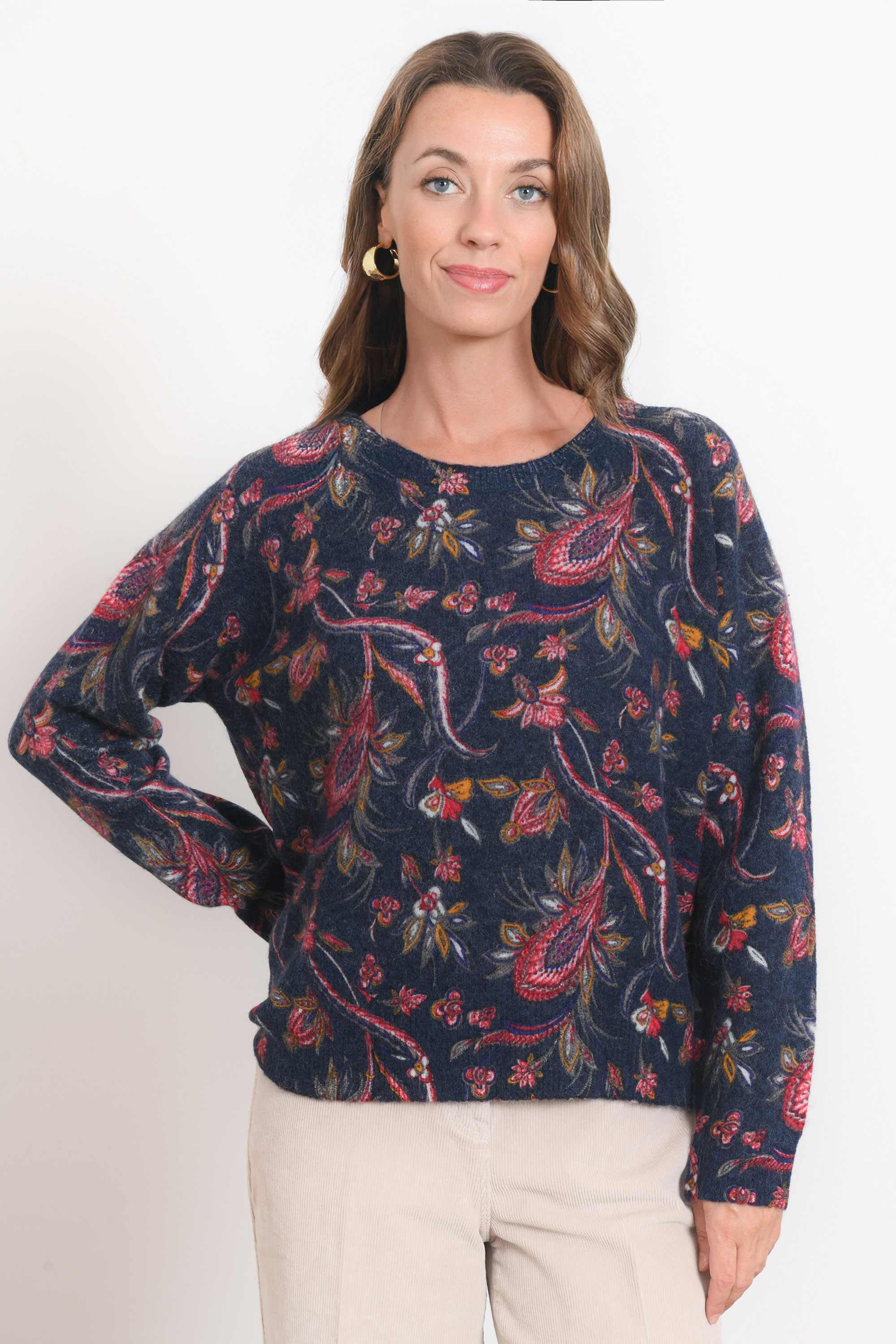 PULL COL ROND - RISHMIRE -...